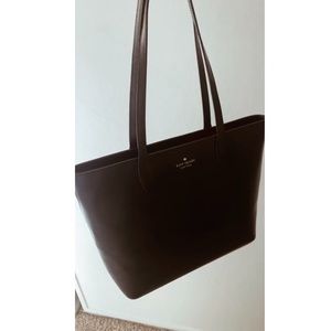 Black kate spade tote bag